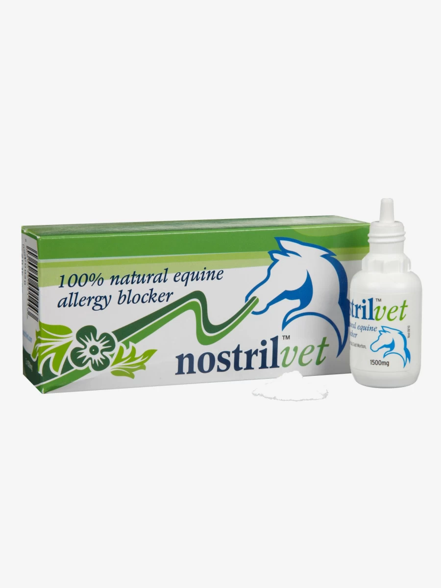 LeMieux Nostrilvet Twin Pack - Adjustable Horse Nose Net, One Size Fits All, Breathable Mesh Design