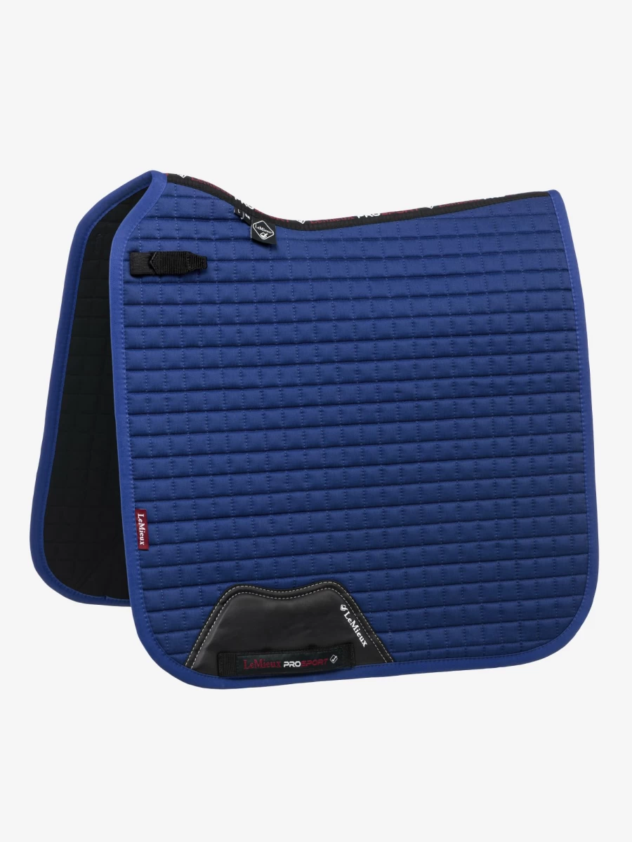 LeMieux Cotton Dressage Square Saddle Pad - Premium Equestrian Benetton for Horse Riding