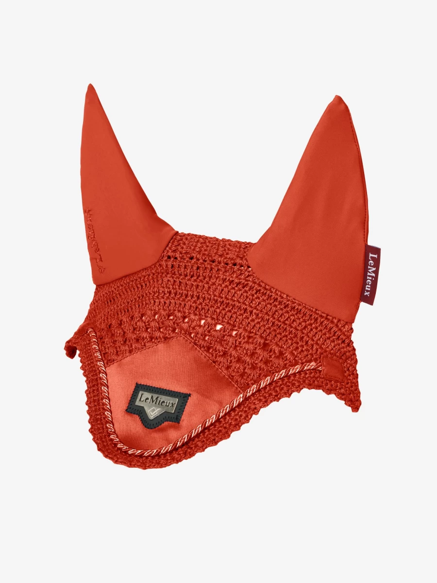 LeMieux Junior Loire Fly Hood in Sienna - Small Size for Horses