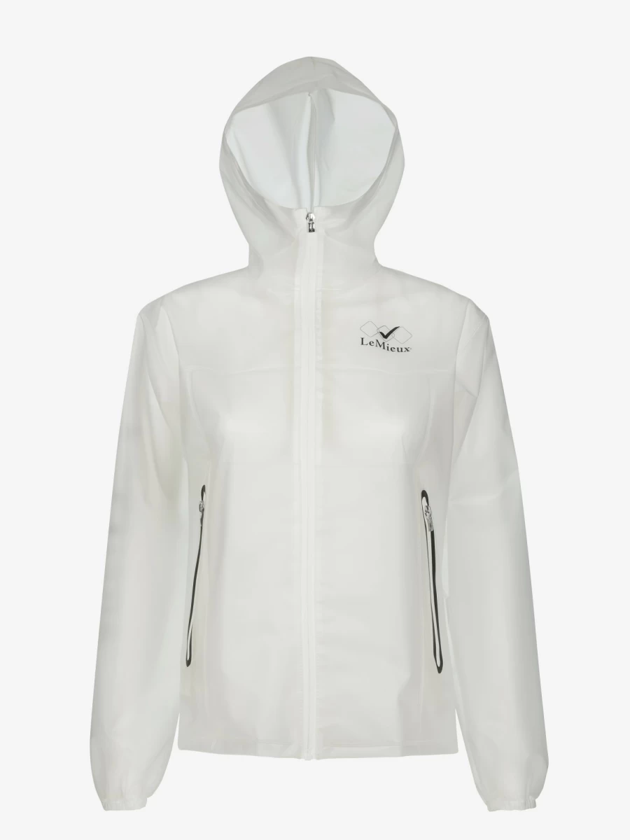 LeMieux Go Aqua Waterproof Clear Rain Jacket for Men & Women