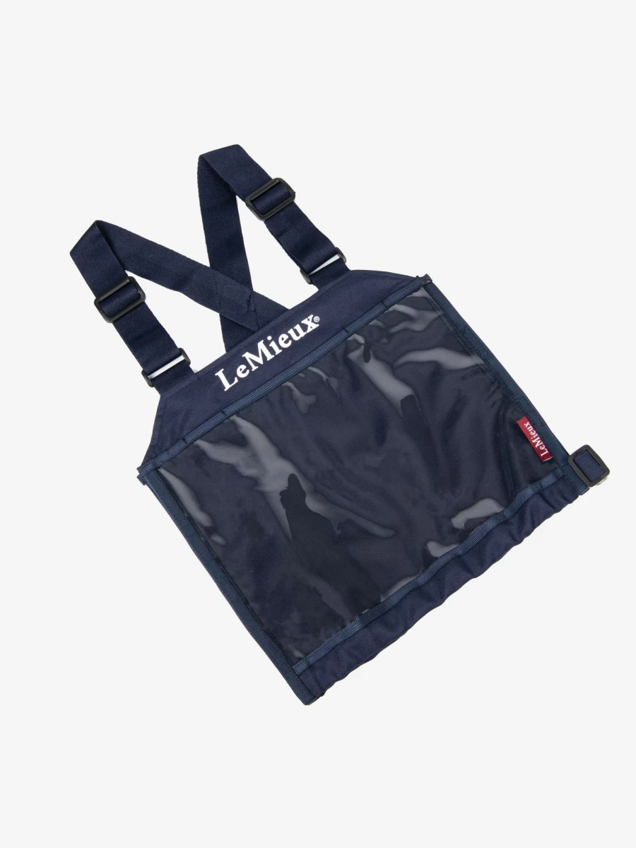 LeMieux Navy Eventing Bib - Breathable Equestrian One Size Riding Breeches