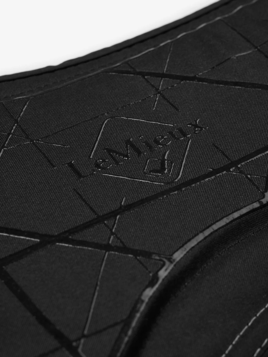 LeMieux Soft Shell Eurojump Square Anti-Slip Saddle Pad - Black