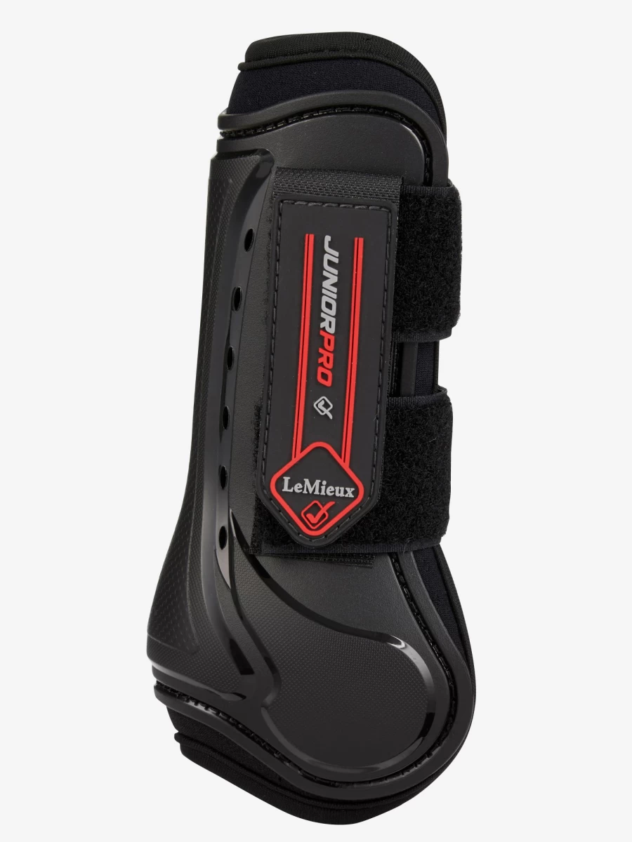 LeMieux Junior Pro Tendon Boots - Black Horse Riding Boots for Youth