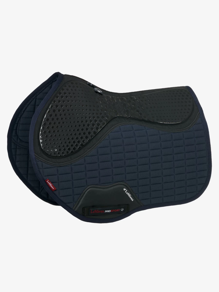 LeMieux Cool Grip Eurojump Saddle Pad in Navy - One Size Equestrian Riding Pad