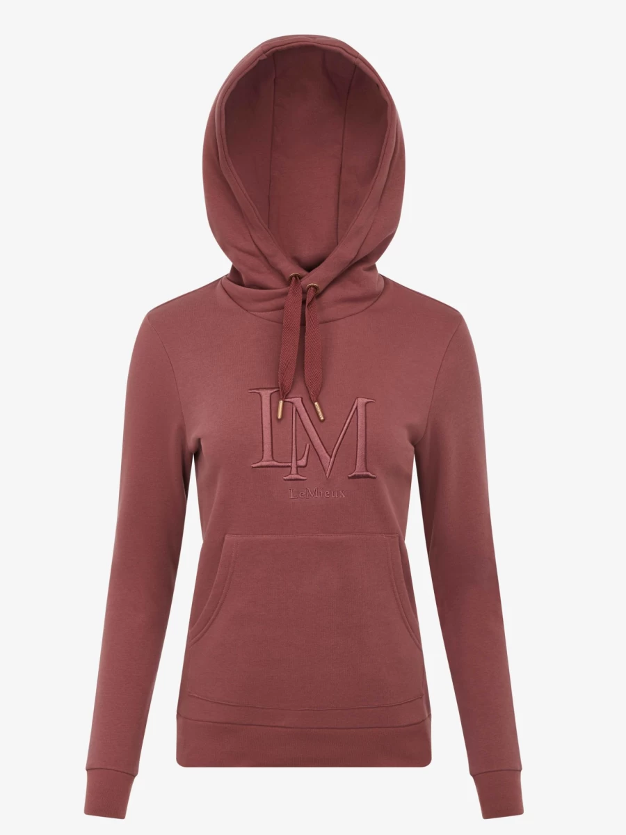 LeMieux Women's Ria Hoodie in Orchid - Soft Fleece Pullover with Front Pockets