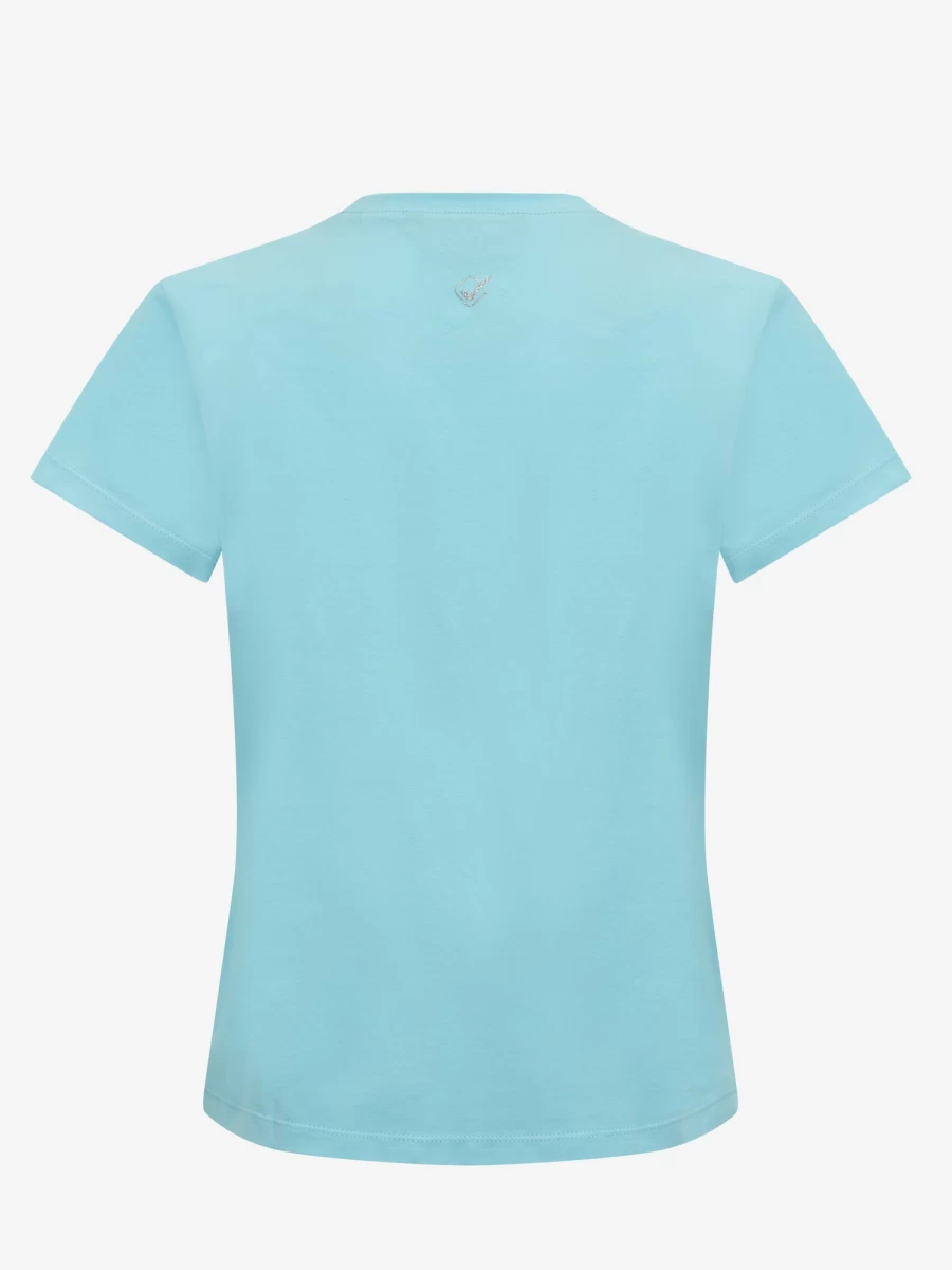 LeMieux Young Rider Azure Diamante Embellished T-Shirt for Equestrian Fashion