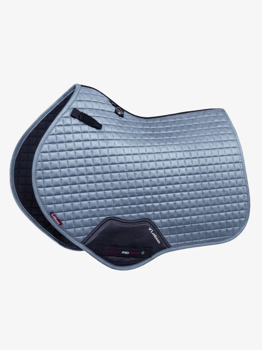 LeMieux Suede Square Ice Blue Close Contact Riding Gloves