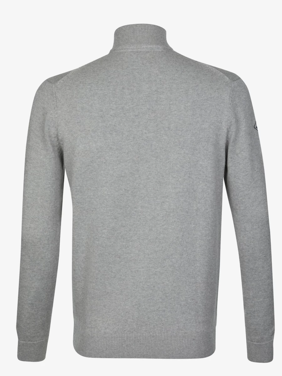 LeMieux Men's Grey Knit Jumper - Premium Soft Wool Sweater for Casual Wear