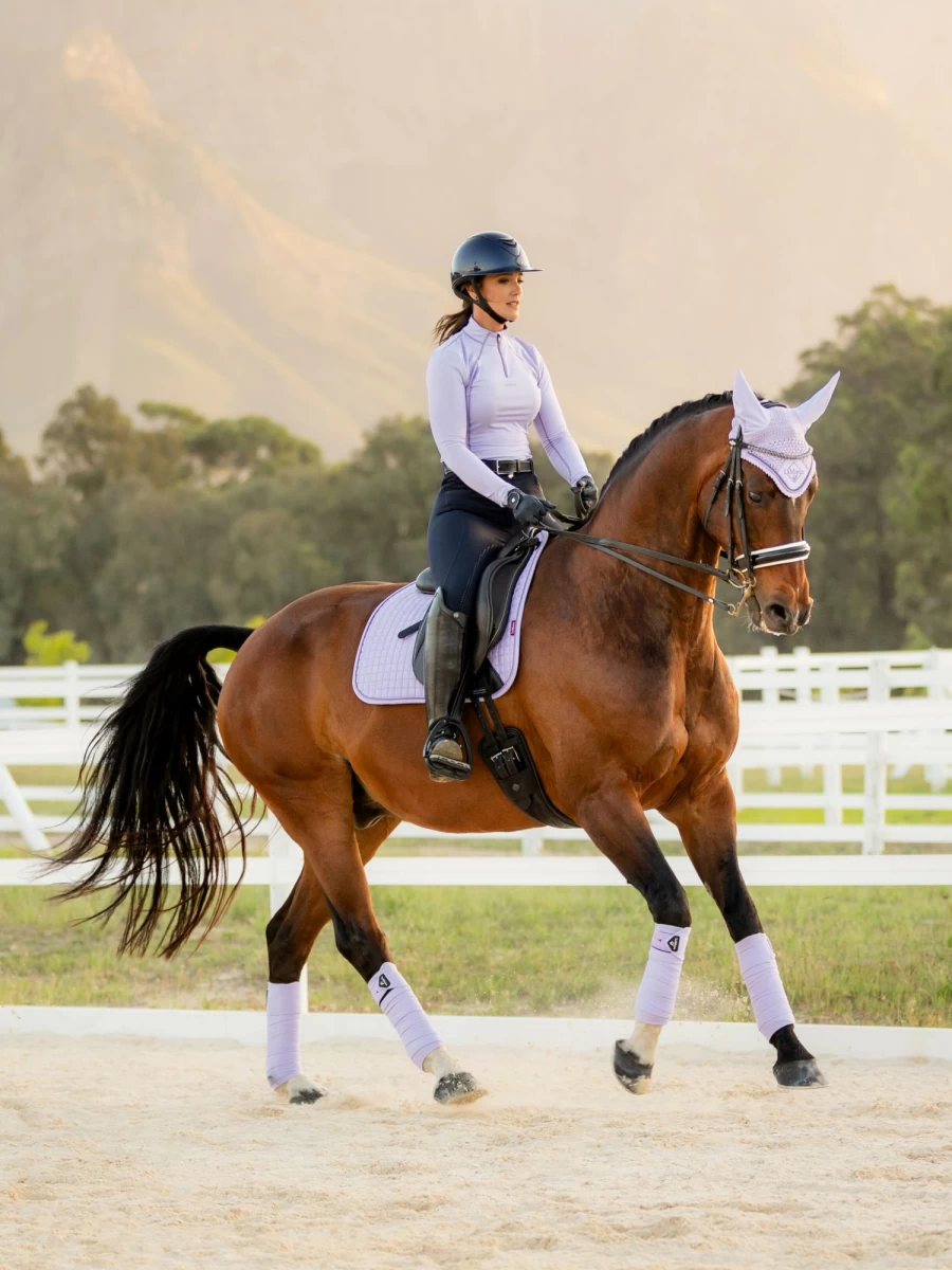 LeMieux Classic Wisteria Polo Bandages – Premium Horse Riding Leg Wraps