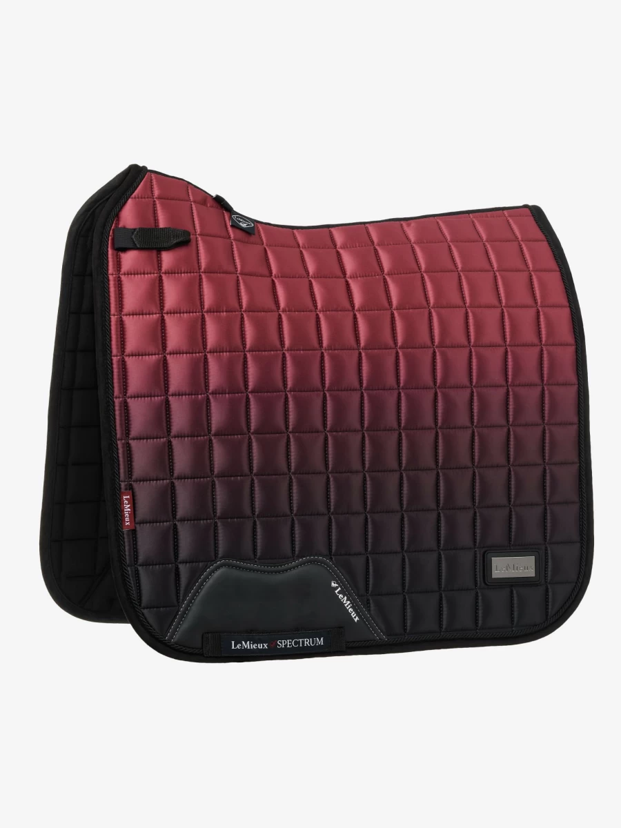 LeMieux Mulberry Dressage Square Saddle Pad – Premium Equestrian Spectrum Collection