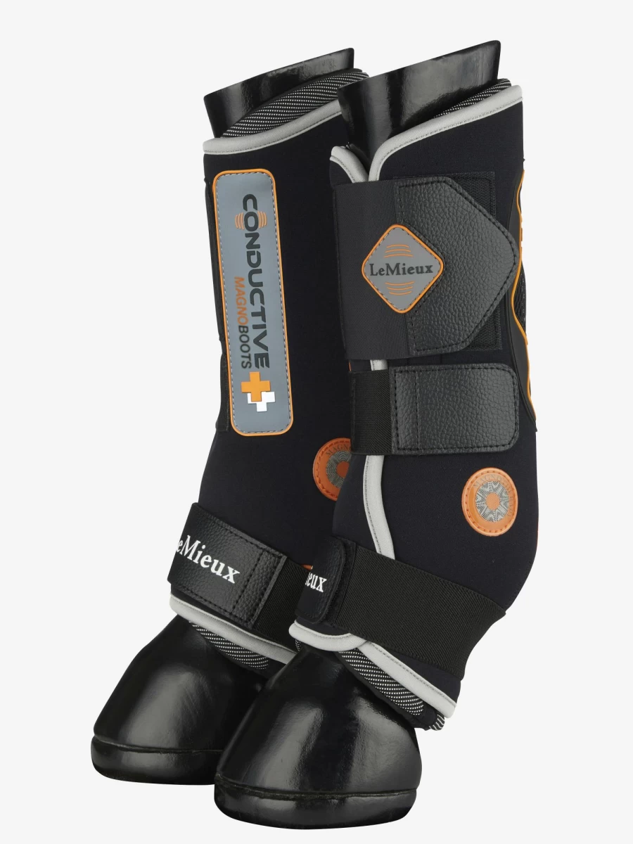 LeMieux Conductive Magnetic Therapy Boots for Horses – Enhance Circulation & Recovery