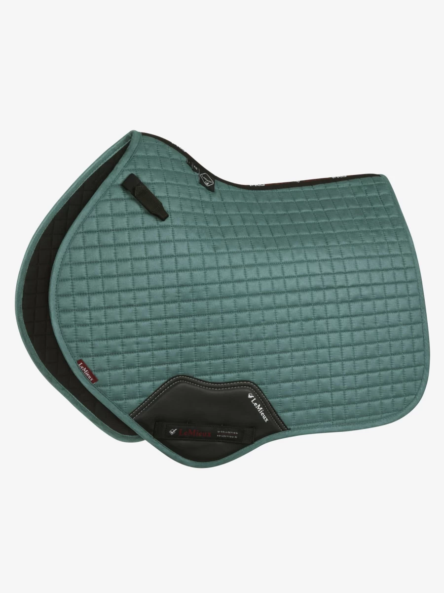 LeMieux Suede Square Close Contact Saddle - Premium Equestrian Riding Gear