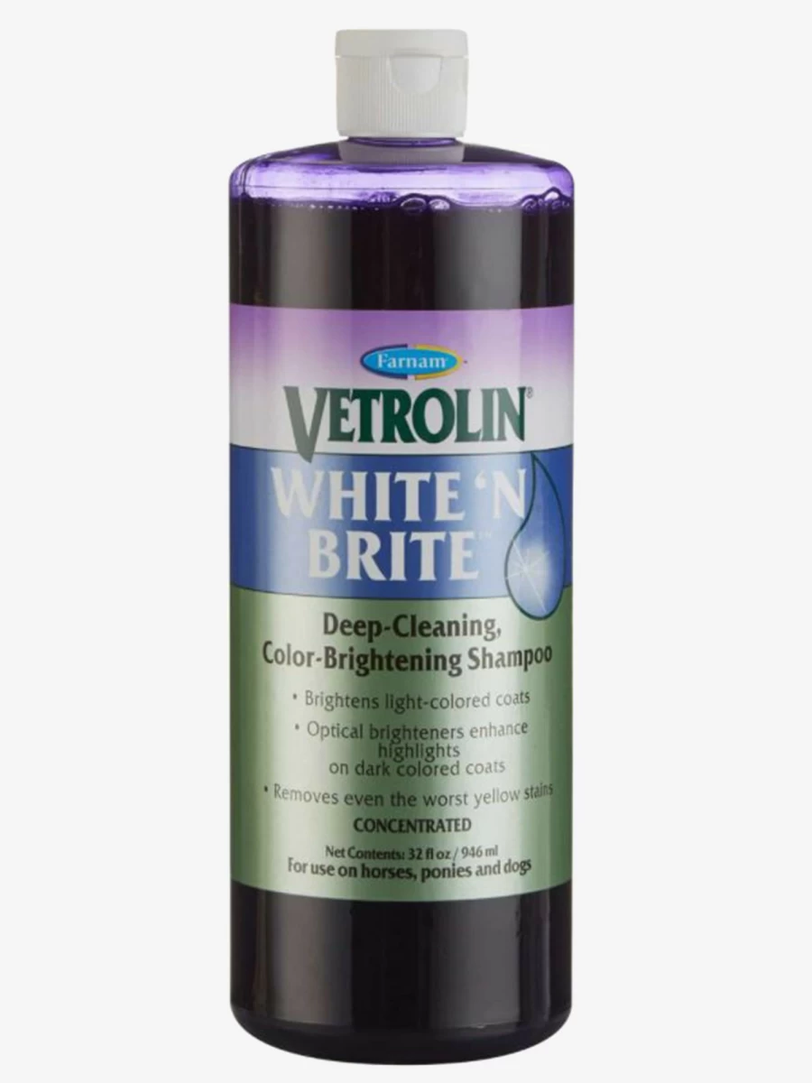 LeMieux White 'N' Brite Shampoo - Brightening & Cleansing for All Coat Types