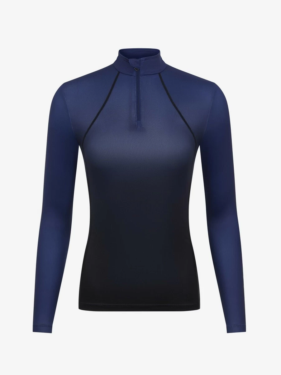 LeMieux Spectrum Base Layer - Ink Blue Performance Riding Shirt