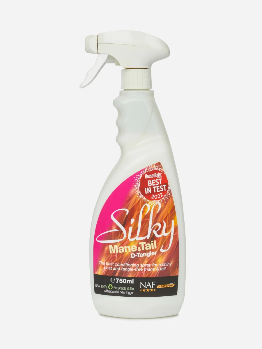 LeMieux Silky Mane & Tail Detangling Spray for Horses - One Size, Gloss & Shine Enhancer
