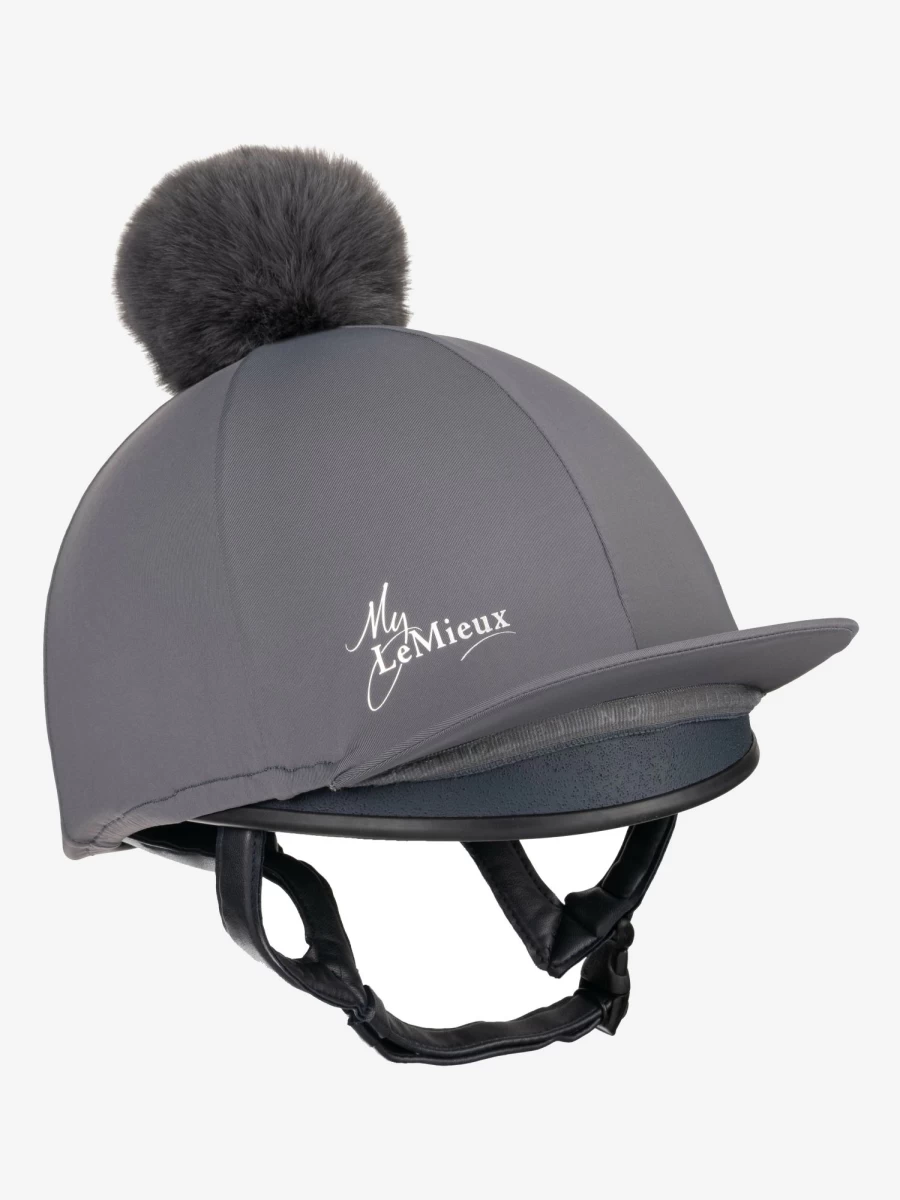 LeMieux Young Rider Silk Slate Equestrian Hat One Size for Horse Riding